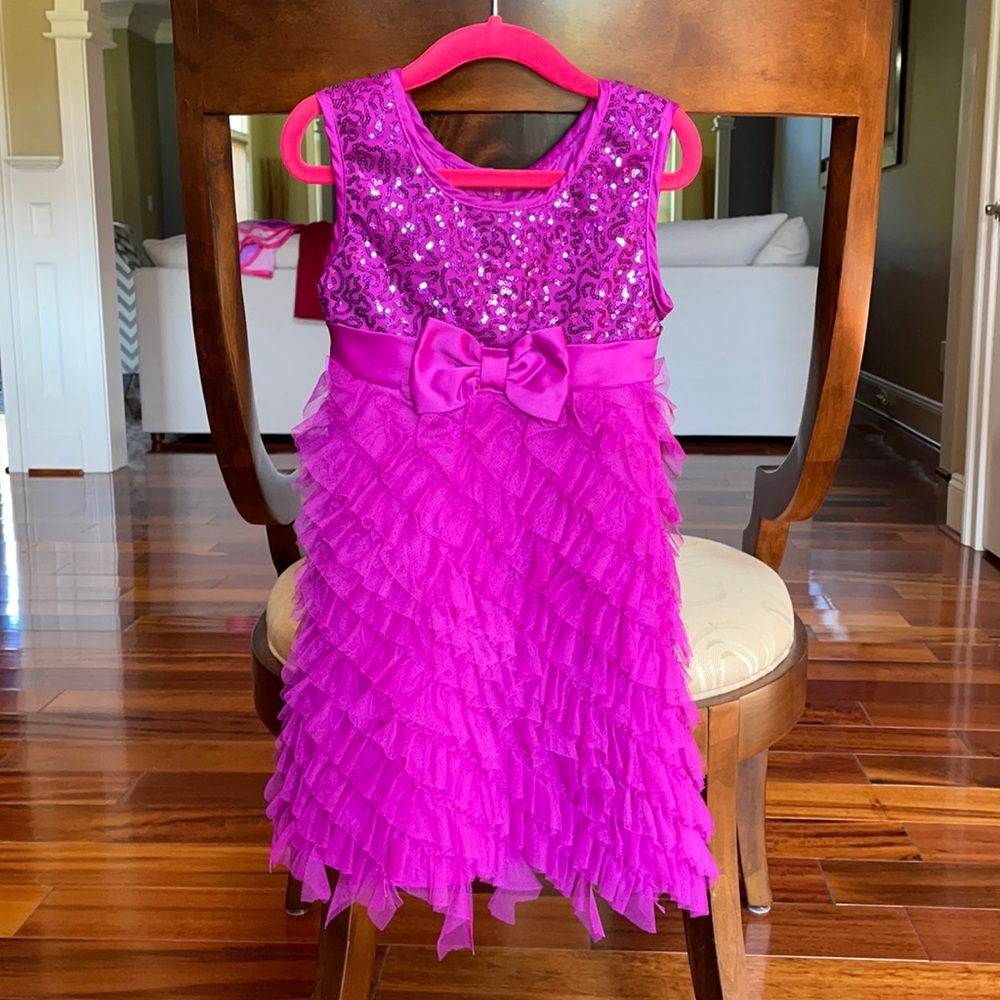 Jona Michelle Purple Formal Dress - 4T
